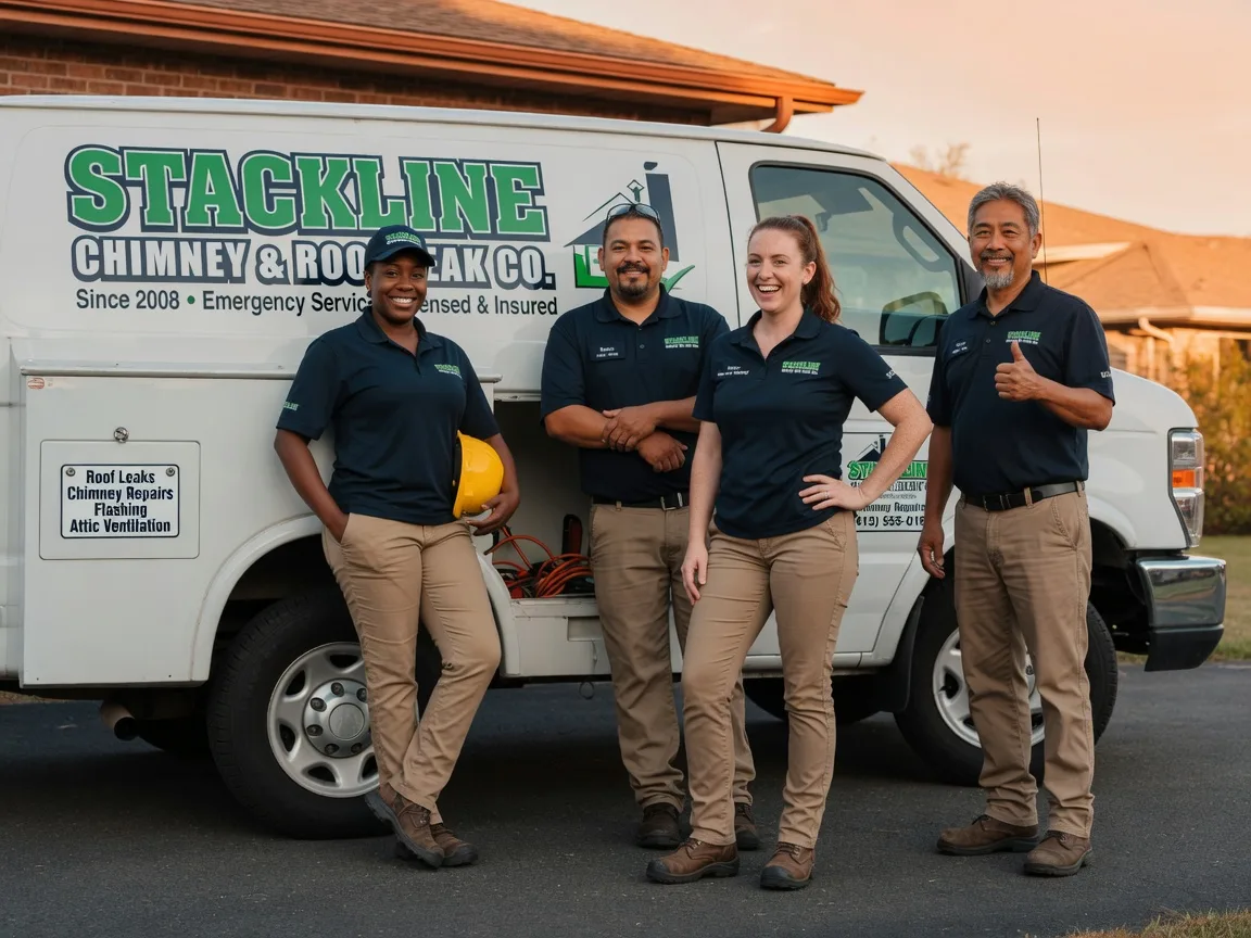 Chimney flashing repair company in Price, TX